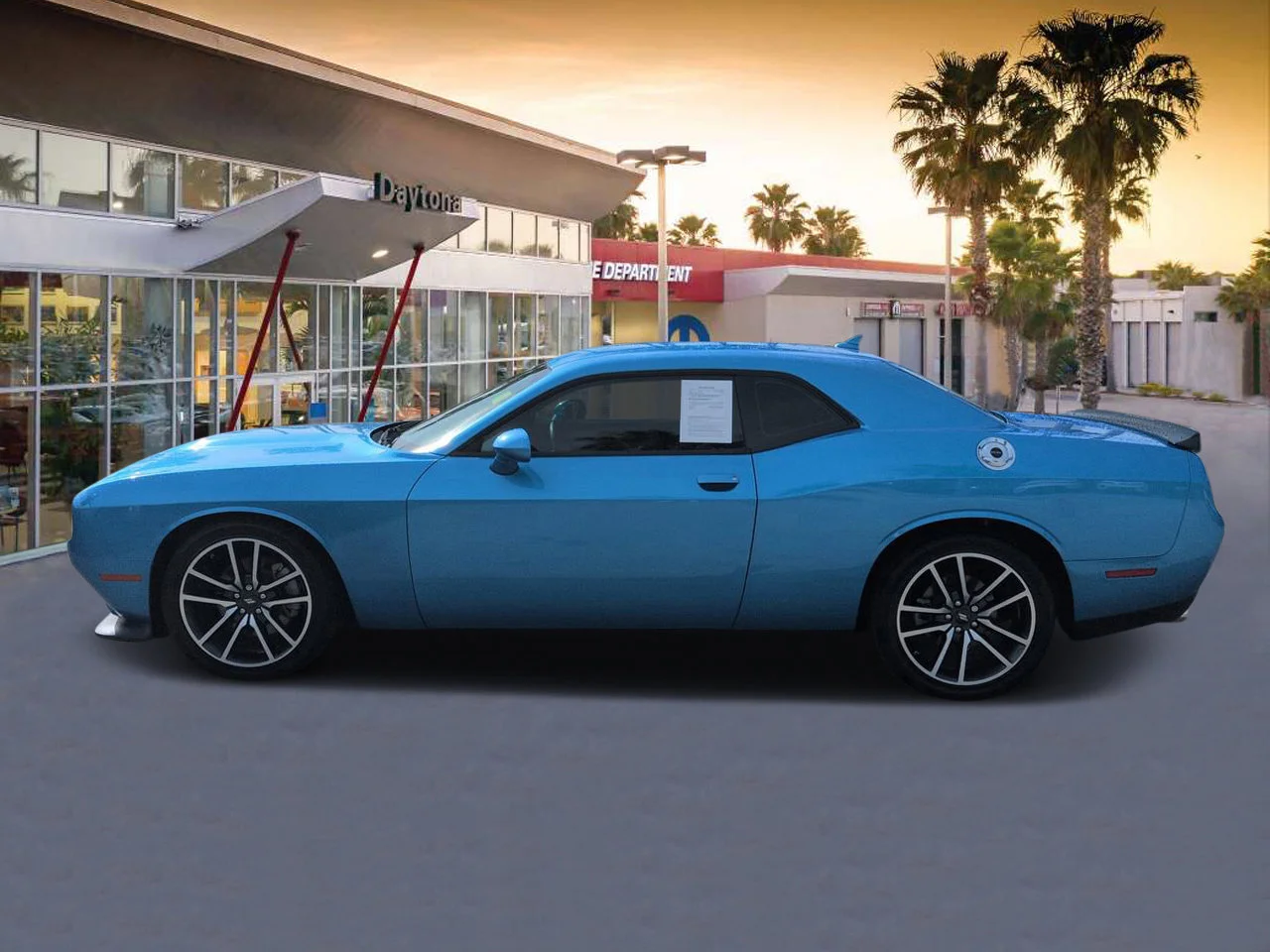 Certified Used 2023 Blue Pearl Dodge GT image 6