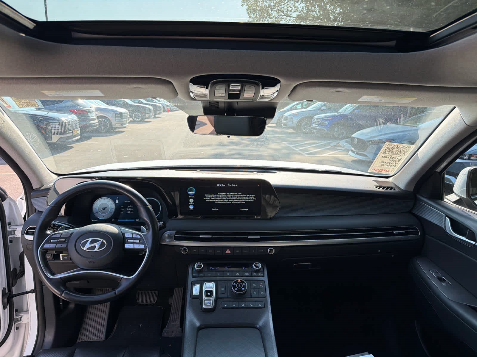 Certified Used 2023 Hyper White Hyundai Limited image 7