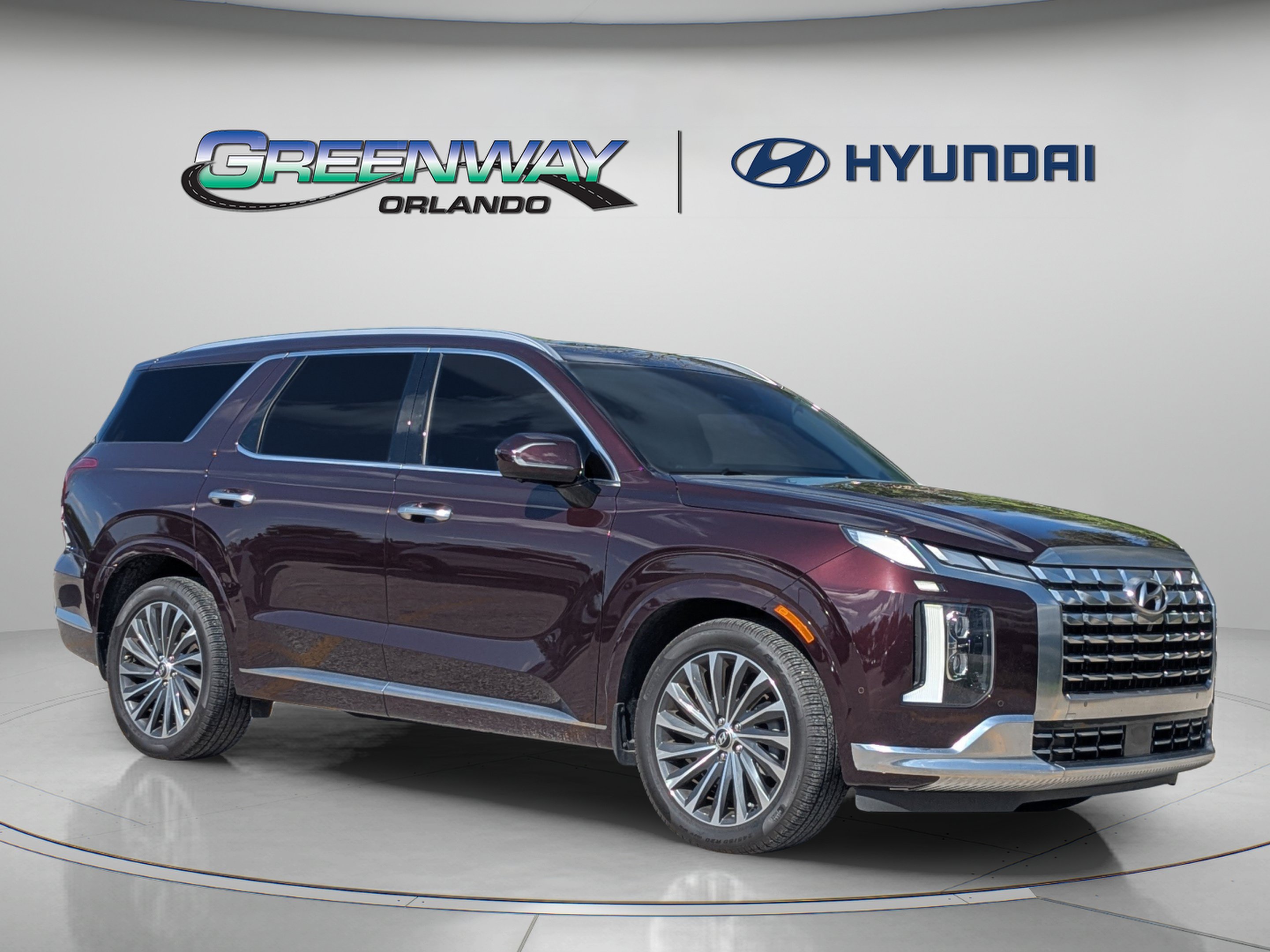 Certified Used 2023 Sierra Burgundy Hyundai Calligraphy image 1