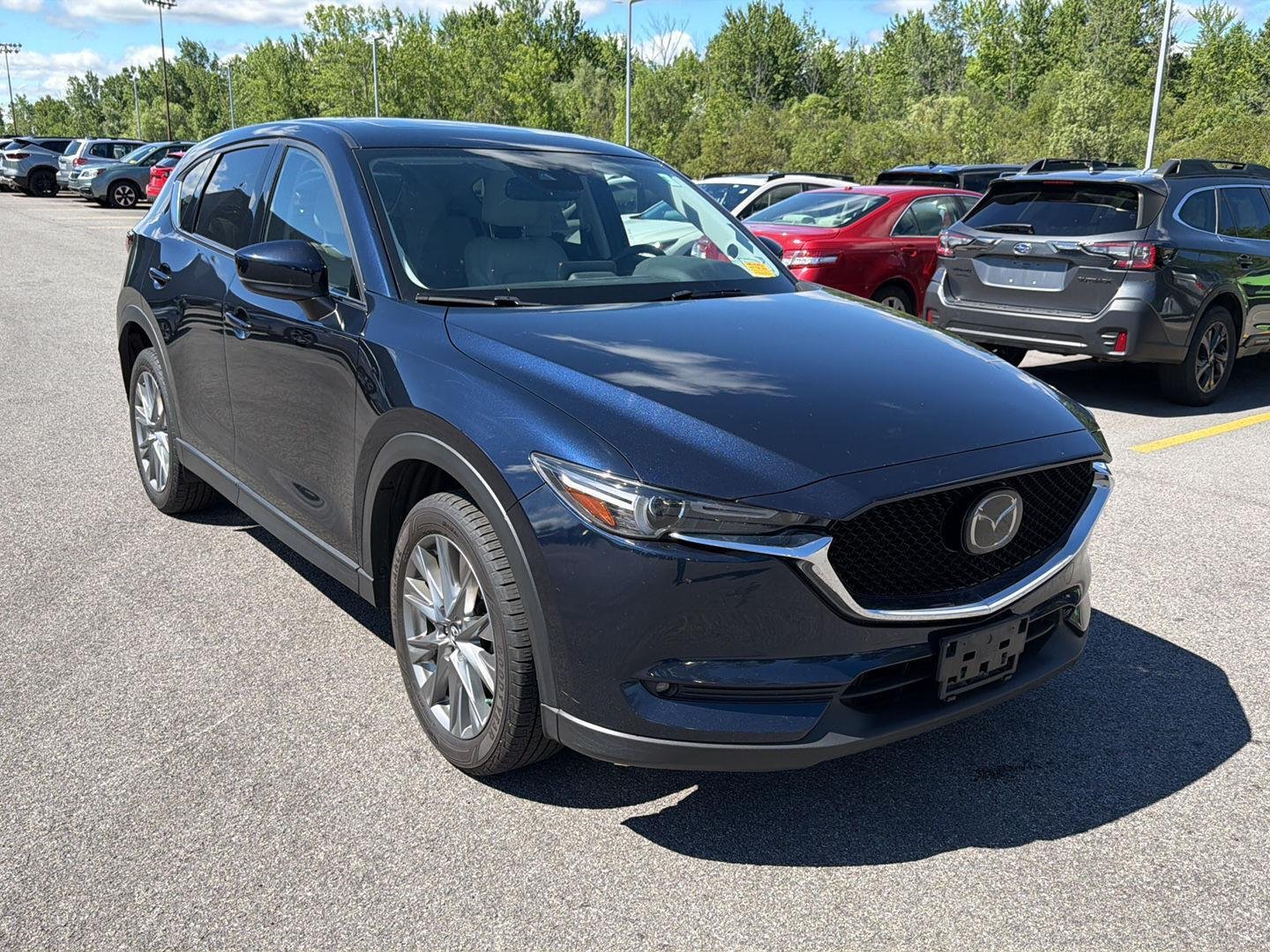 Used 2020 Deep Crystal Blue Mica Mazda Grand Touring image 2