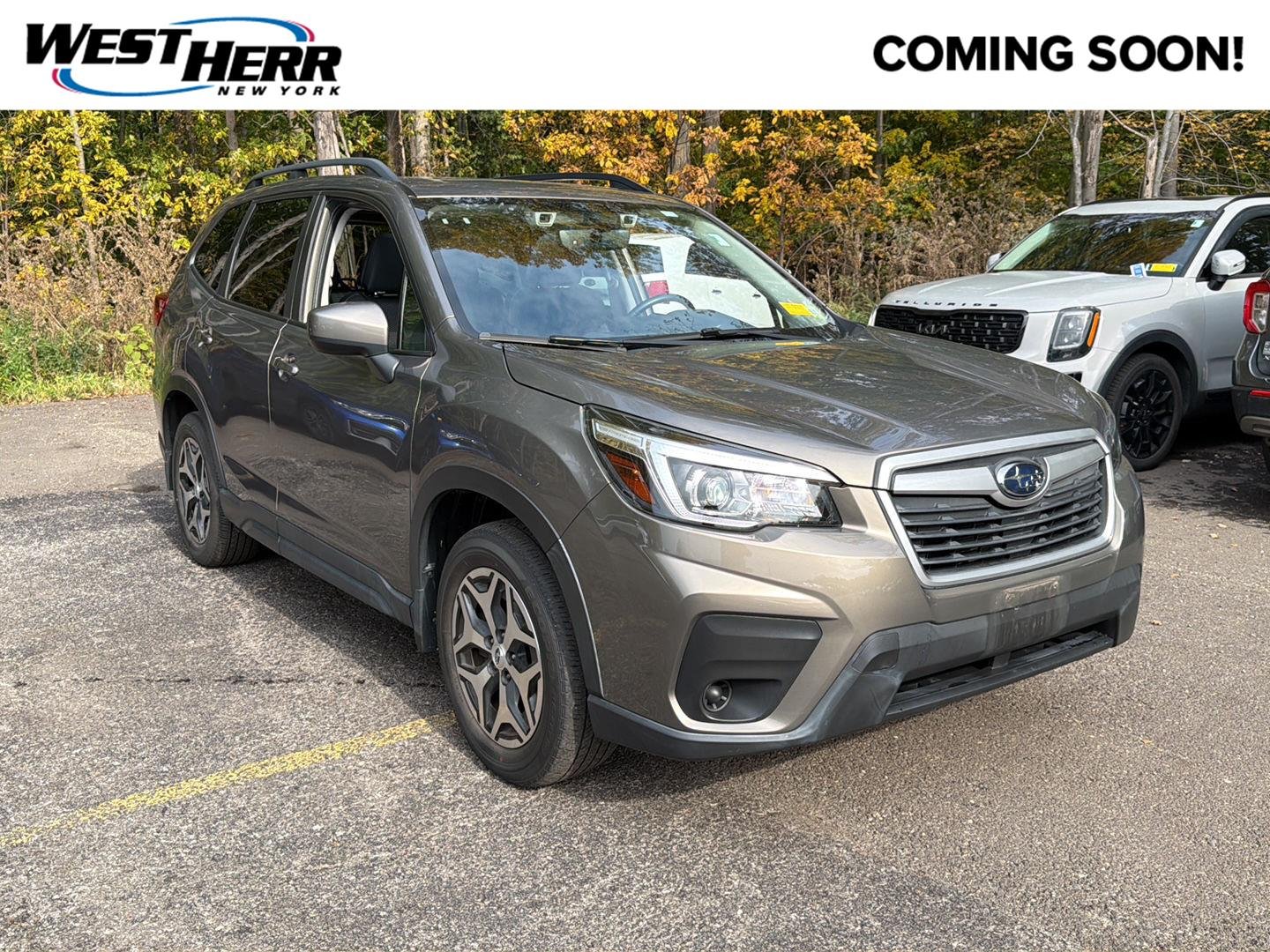 Used 2020 Sepia Bronze Metallic Subaru Premium image 1