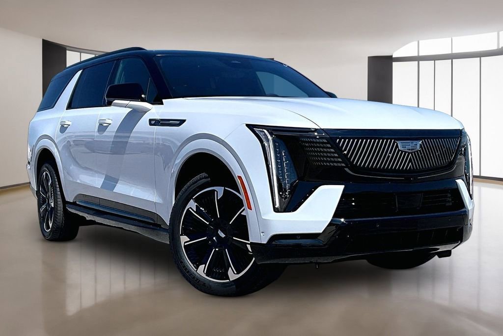 New 2026 Vibrant White Tricoat Cadillac Sport image 2