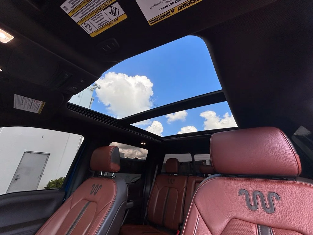 Used 2022 Blue Metallic Ford King Ranch image 12