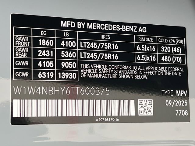 New 2026 Silver Gray Mercedes-Benz Crew 144 WB image 20
