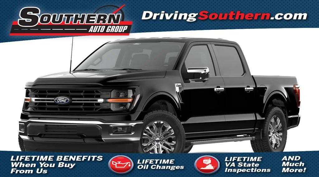 New 2026 Agate Black Metallic Ford XLT image 1