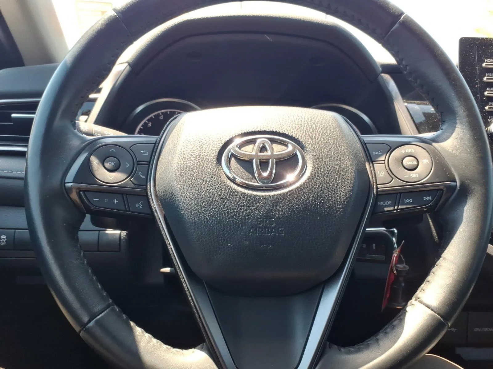 Used 2024 Celestial Silver Metallic Toyota SE image 22
