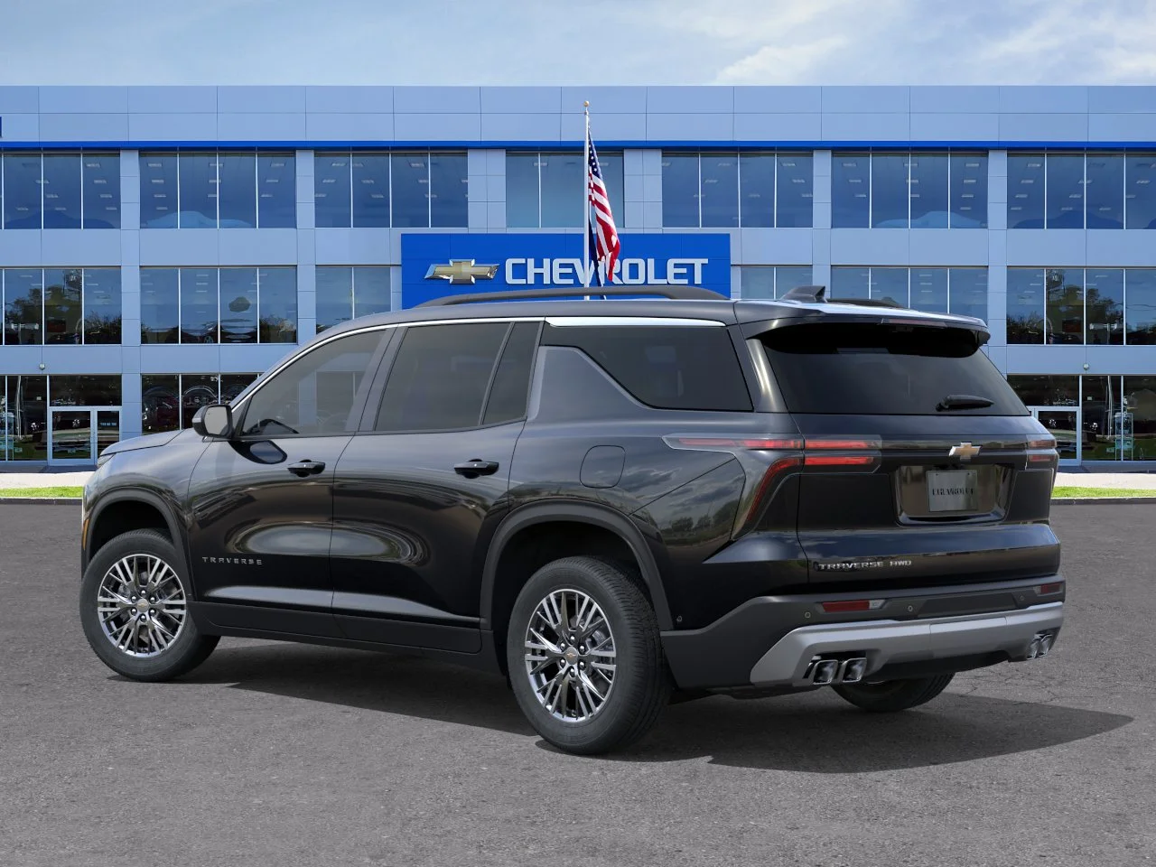 New 2026 Mosaic Black Metallic Chevrolet LT image 3