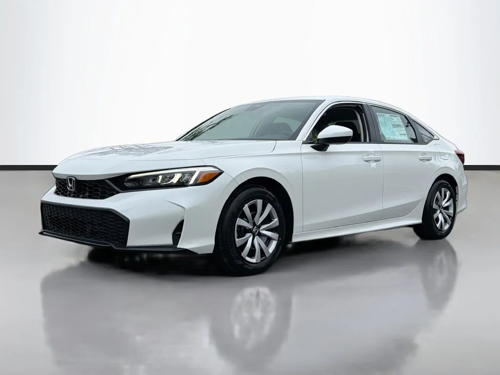 New 2026 Platinum White Pearl Honda LX image 2