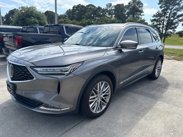 Used 2023 Silver Acura Advance image 1
