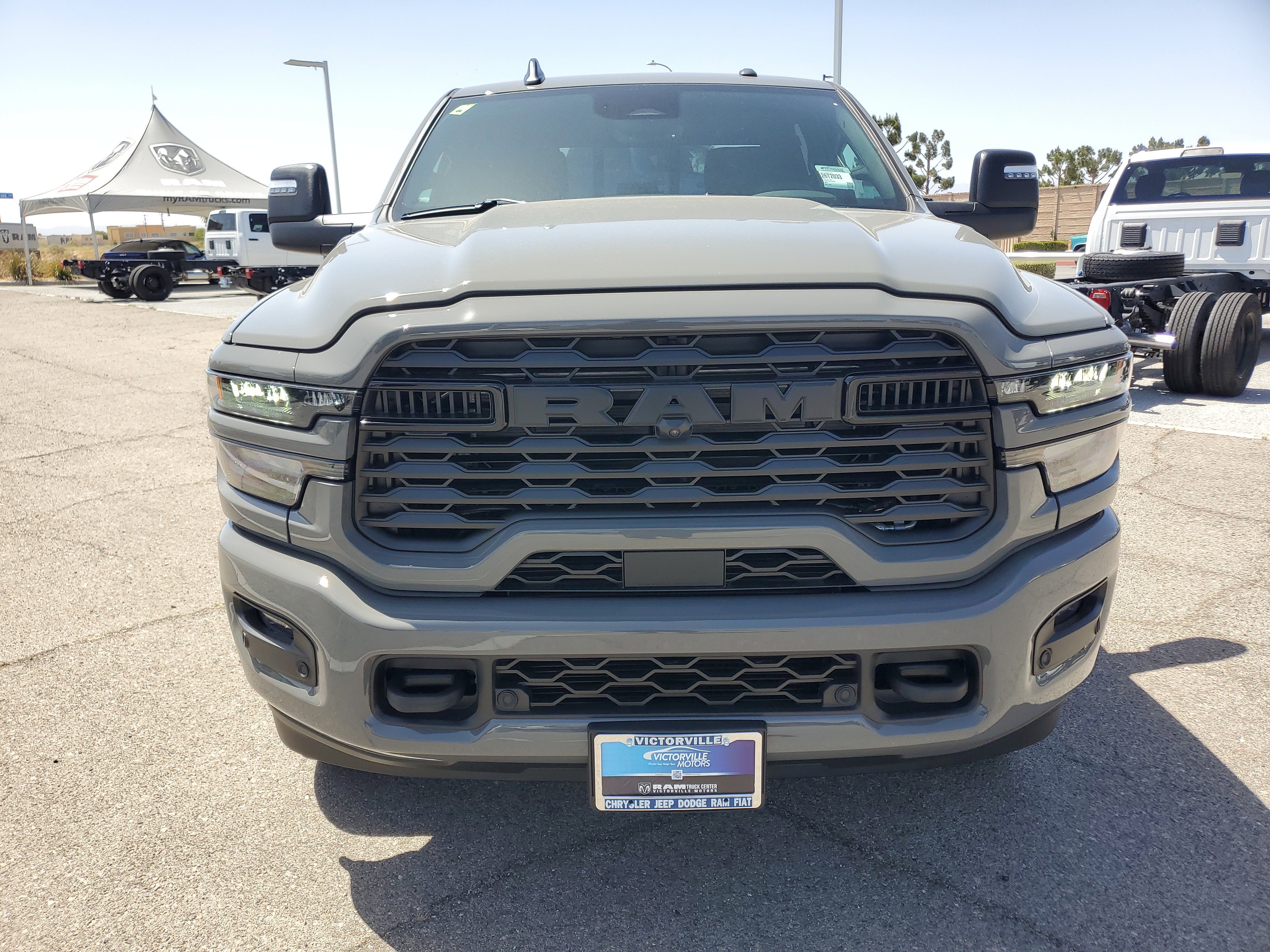 New 2026 Ceramic Gray Clearcoat RAM Big Horn image 8