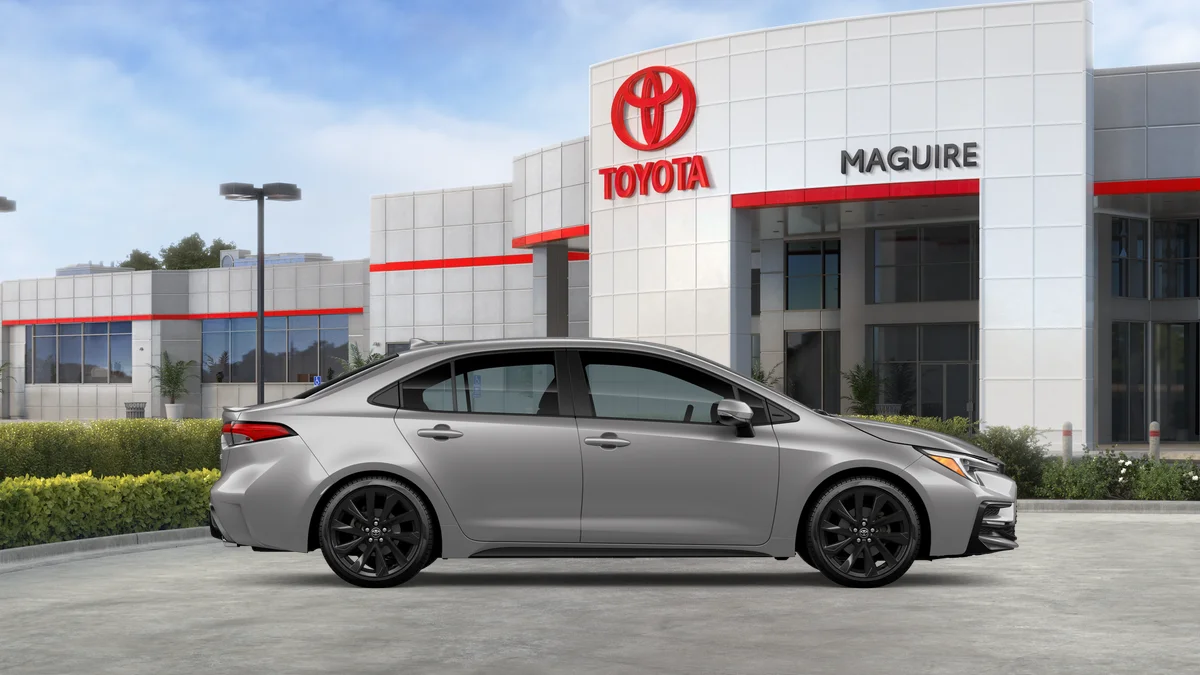 New 2026 Classic Silver Metallic Toyota SE image 24