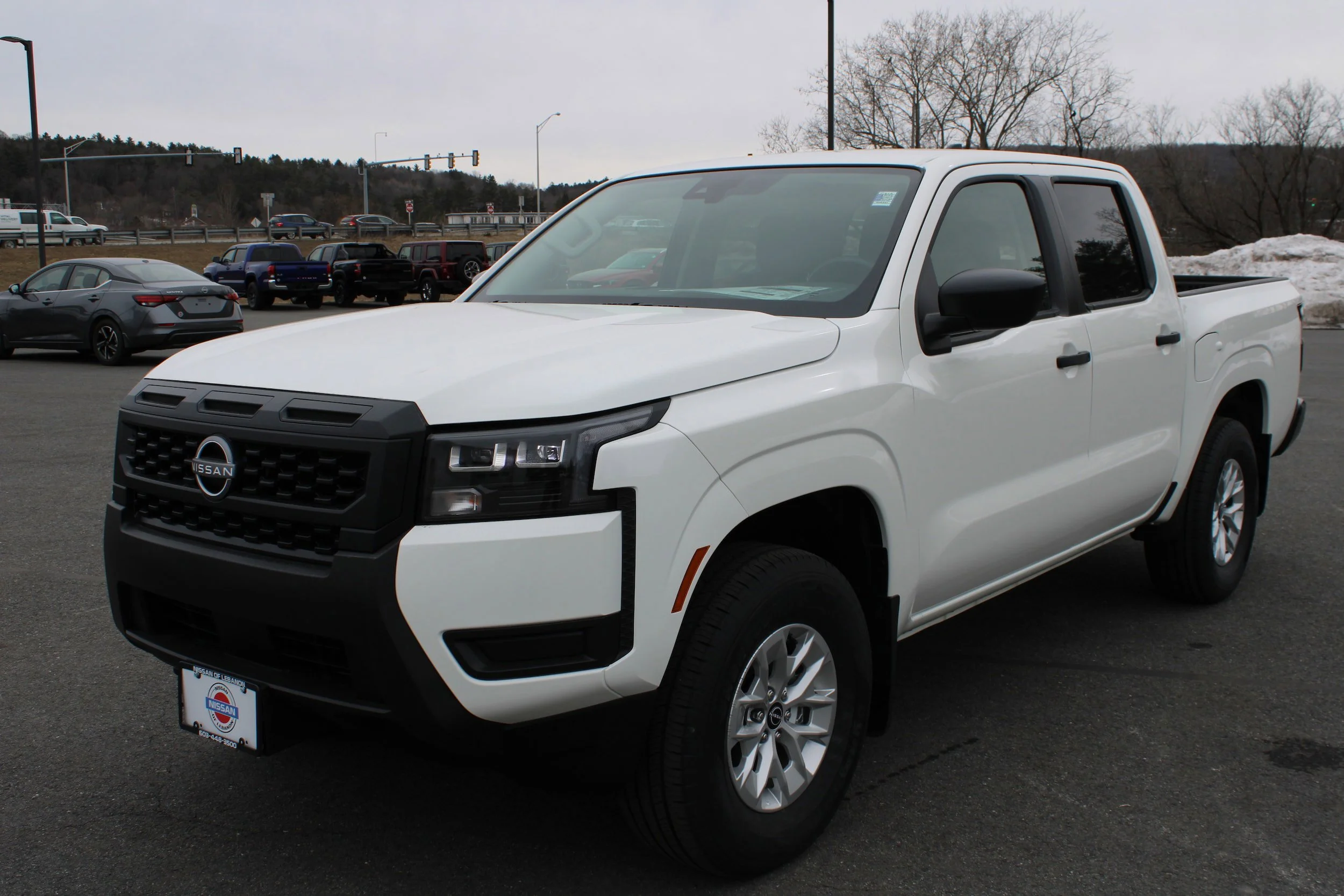 New 2026 Glacier White Nissan Crew Cab S image 2