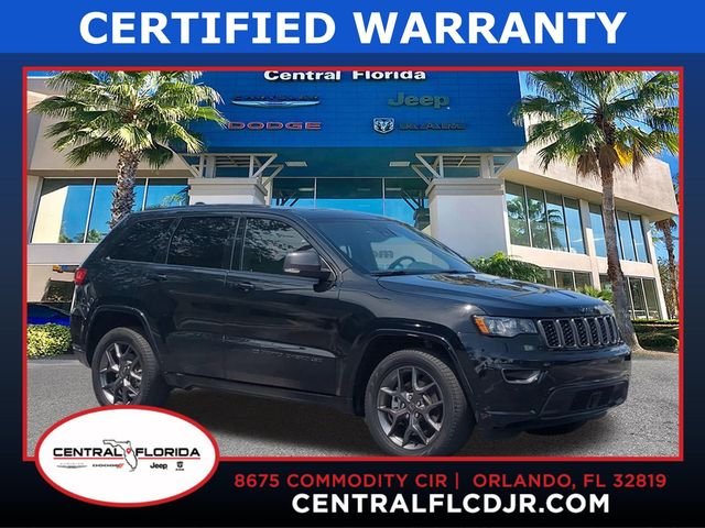 Certified Used 2021 Black Jeep Limited image 1