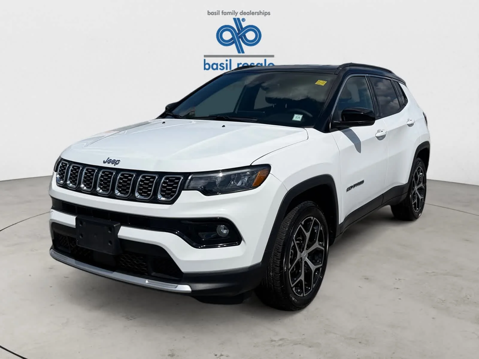 Used 2024 Bright White Clearcoat Jeep Limited image 2