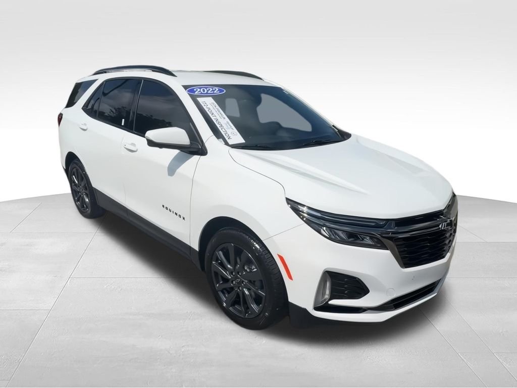 Certified Used 2022 White Chevrolet RS image 3