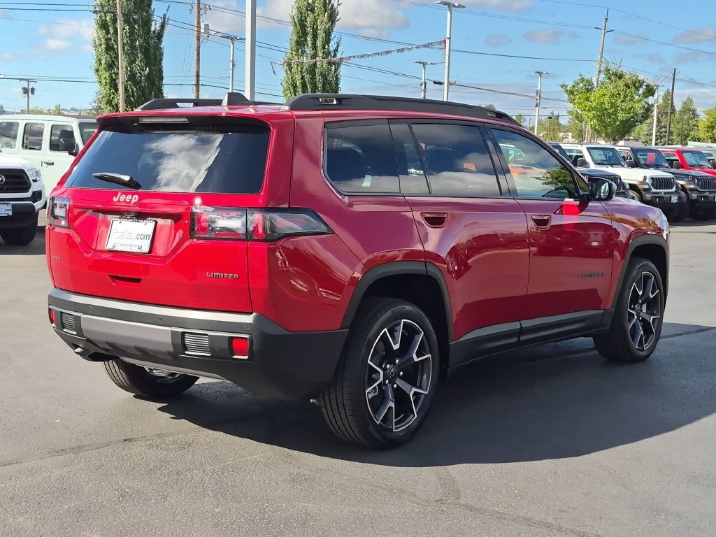 New 2026 Red Hot Pearl-Coat Exterior Paint Jeep Limited image 6