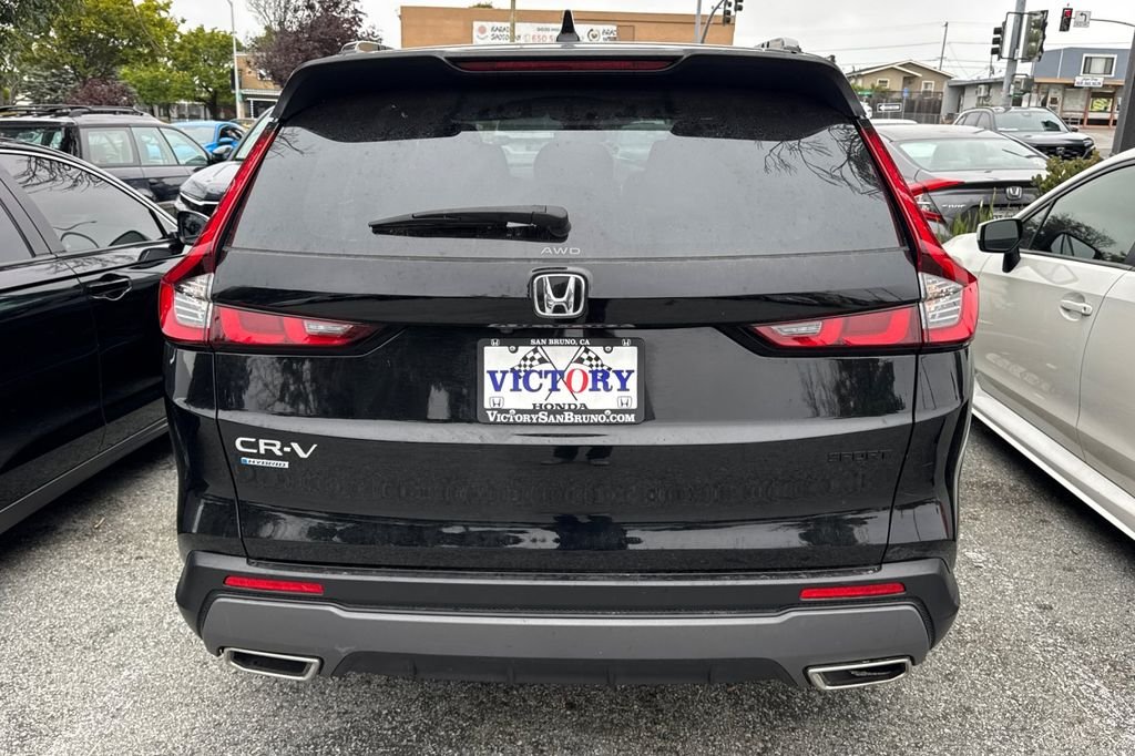 Used 2025 Crystal Black Pearl Honda Sport image 6