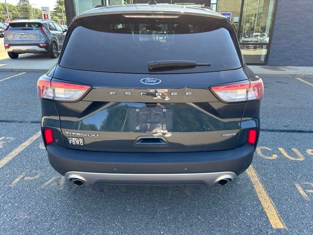 Used 2022 Blue Metallic Ford Titanium Hybrid image 6