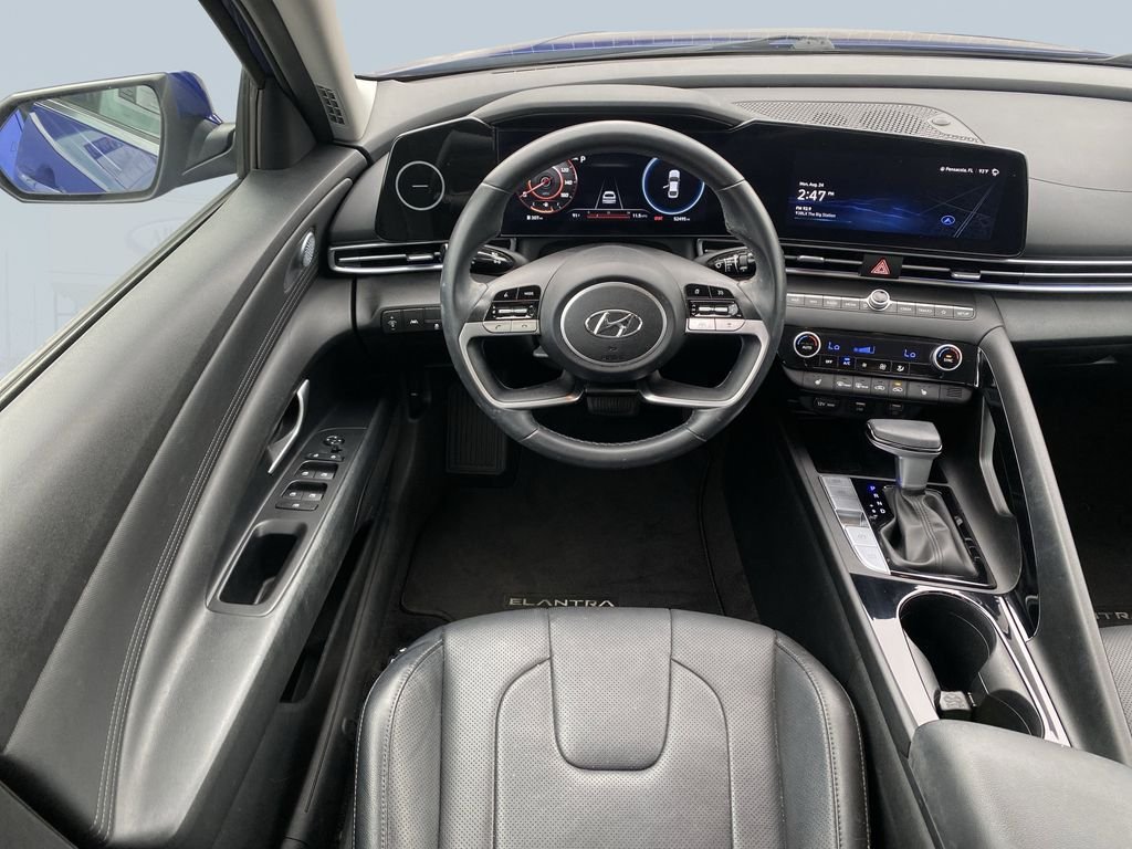 Used 2023 Intense Blue Hyundai Limited image 14