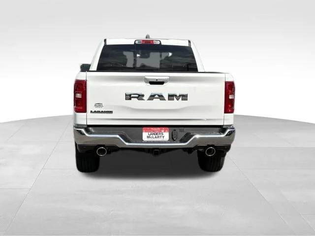 New 2026 Bright White Clear-Coat Exterior Paint RAM Laramie image 8