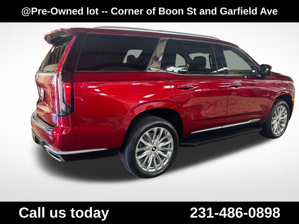 Used 2021 Red Cadillac Premium Luxury image 5