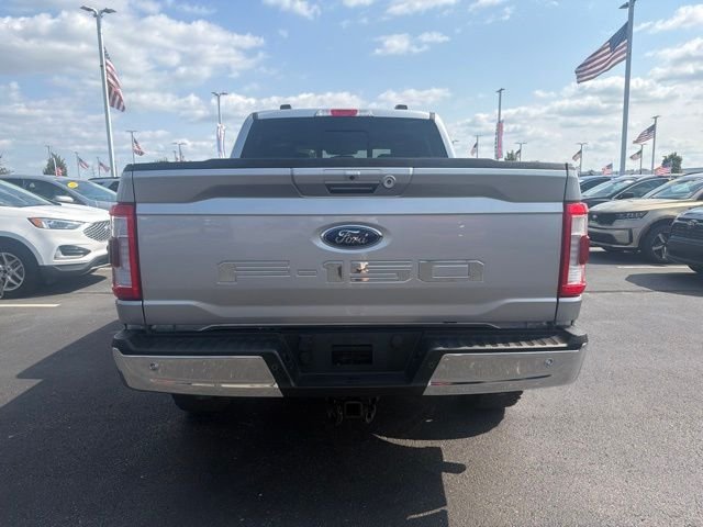 Used 2022 Iconic Silver Metallic Ford Lariat image 3