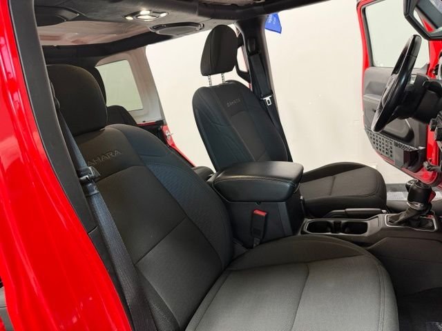 Certified Used 2020 Firecracker Red Clearcoat Jeep Unlimited Sahara image 25
