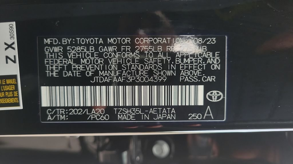 Certified Used 2023 Black Toyota Platinum image 23