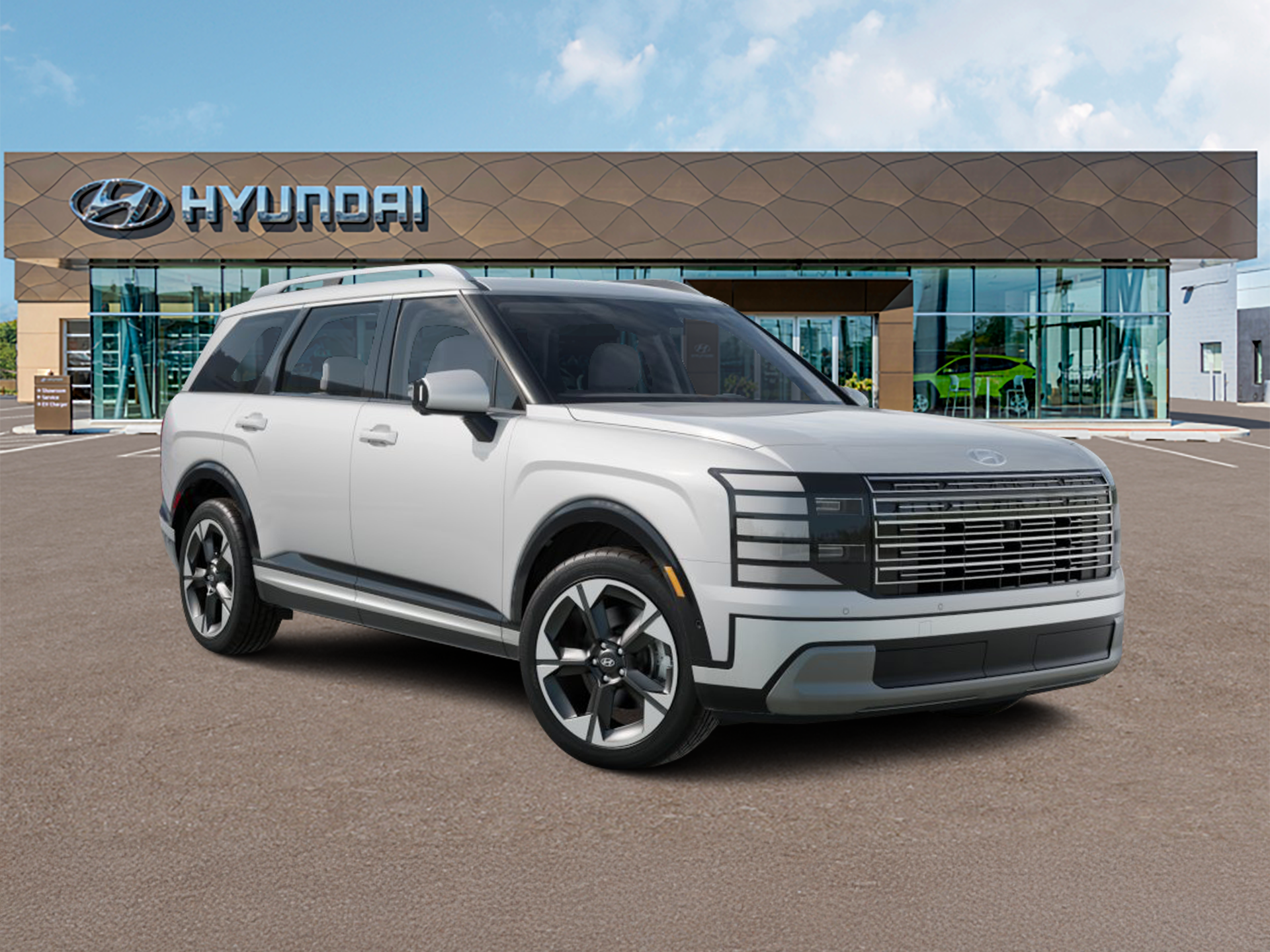 New 2027 White Hyundai Limited 7P image 7