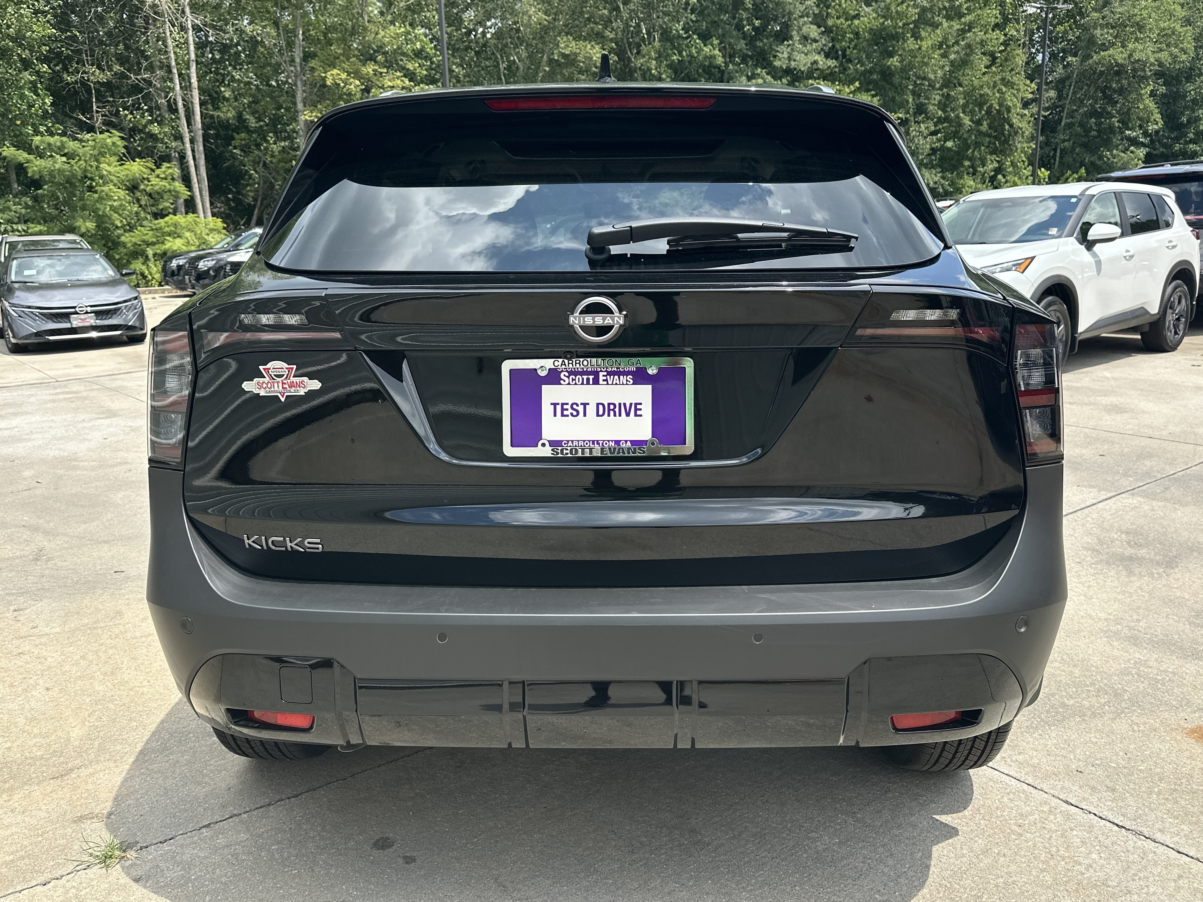 New 2026 Super Black Nissan SV image 7