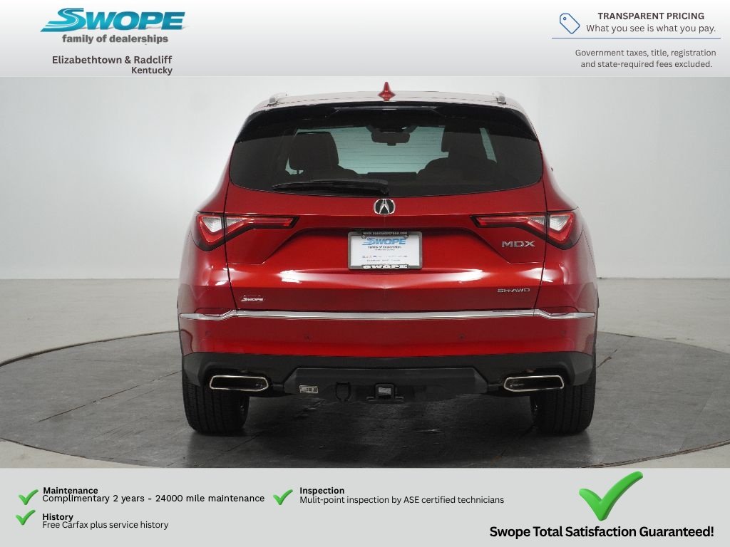 Used 2023 Performance Red Pearl Acura w/Advance Package image 6