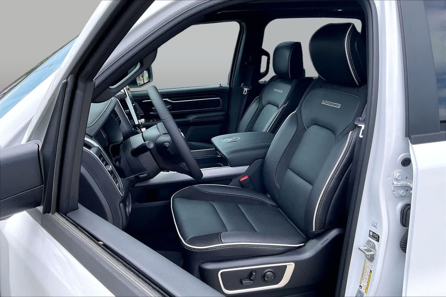 New 2026 Bright White Clear-Coat Exterior Paint RAM Laramie image 9
