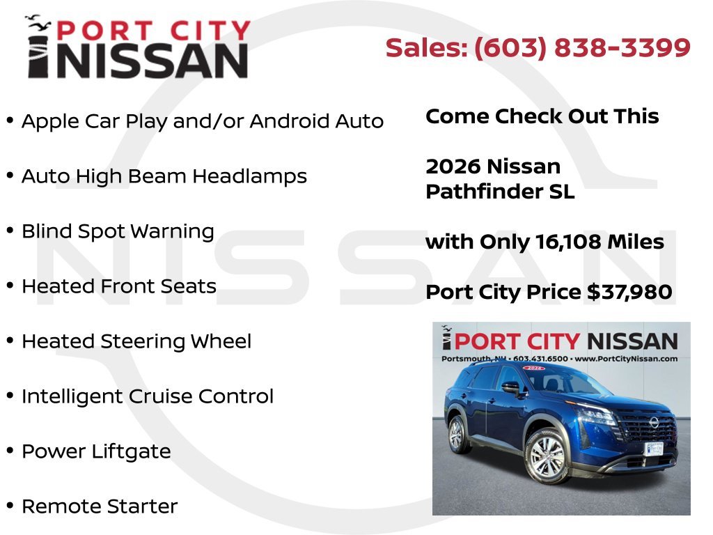 2026 Nissan Pathfinder SL - Photo 8