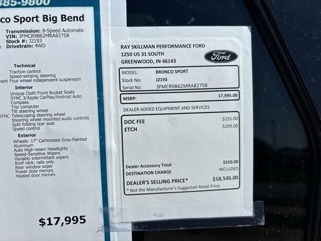 Used 2021 Area 51 Ford Big Bend image 2