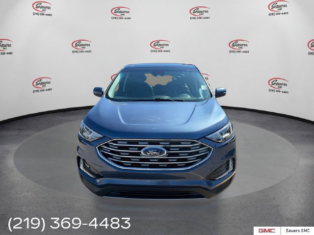 Used 2019 Ford Edge Titanium with VIN 2FMPK4K97KBB74799 for sale in La Porte, IN
