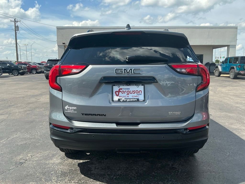 Used 2019 SATIN STEEL METALLIC GMC SLT image 7