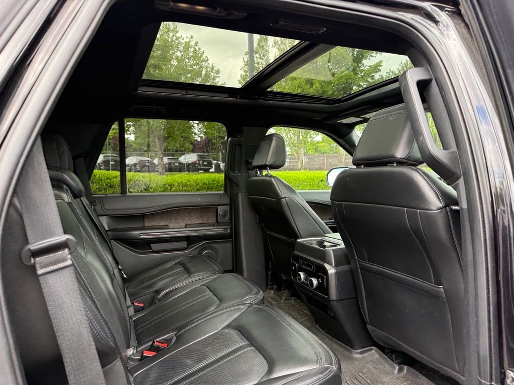 Used 2021 Agate Black Metallic Ford Limited image 23