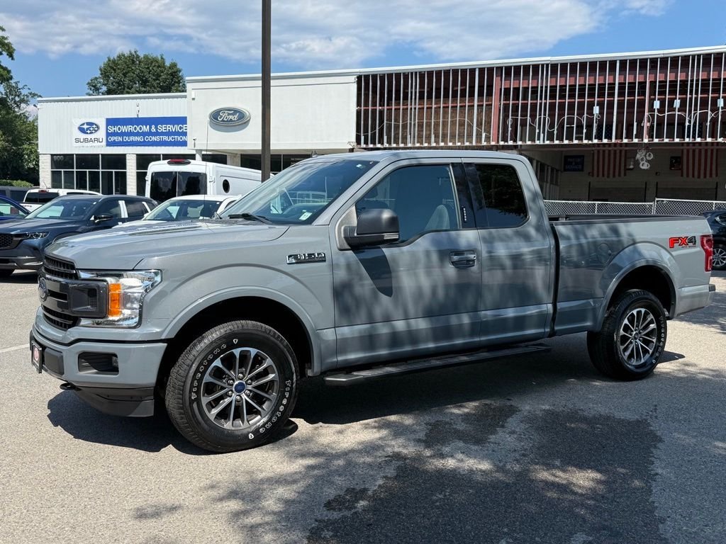 Used 2019 Abyss Gray Metallic Ford XLT image 4