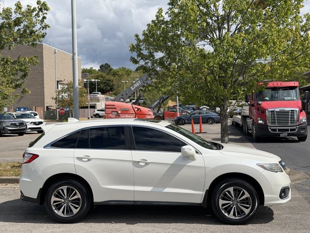 Used 2017 White Diamond Pearl Acura AWD with Advance Package image 3