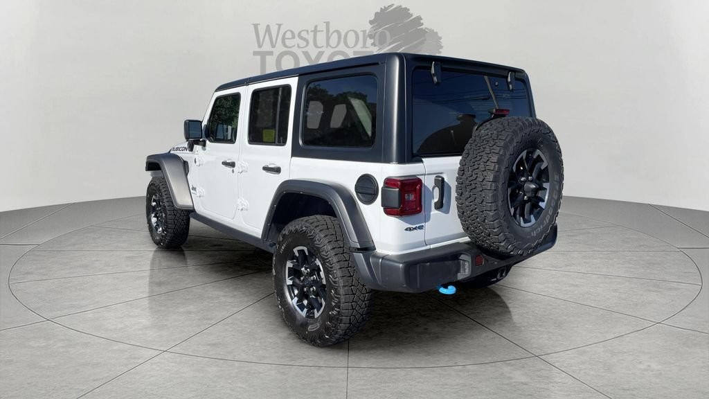 Used 2024 White/off-white Jeep Hybrid Rubicon 4XE image 5
