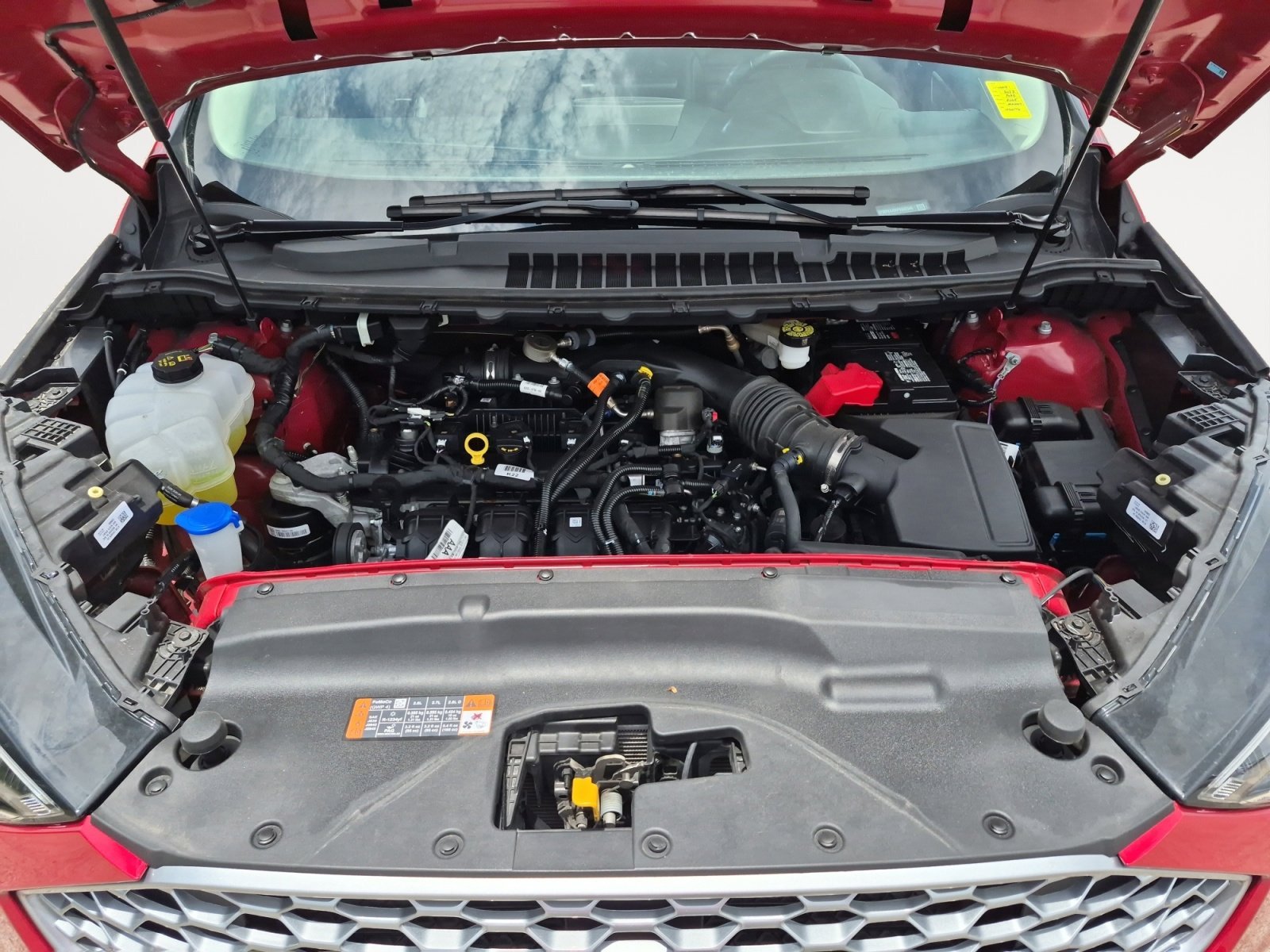 Used 2023 Red Metallic Ford SEL image 29