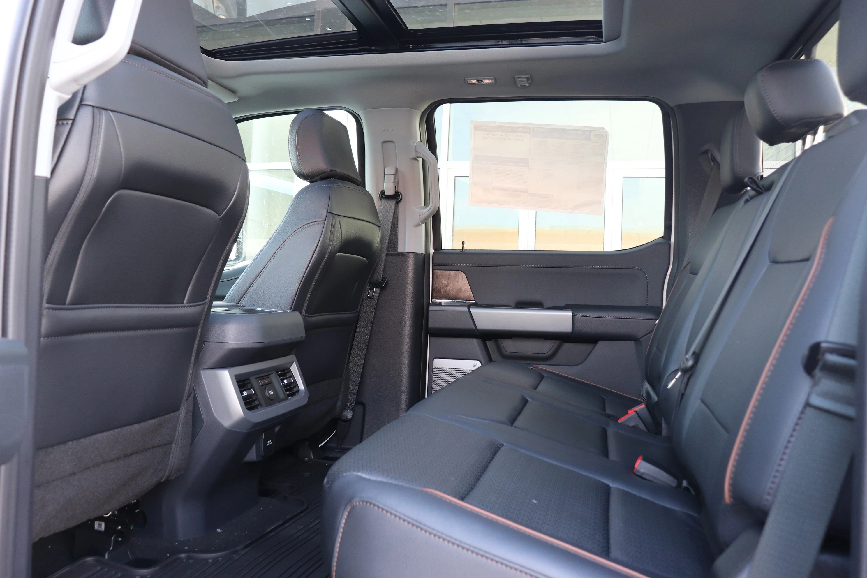 New 2026 Star White Metallic Tri-Coat Ford LARIAT image 7