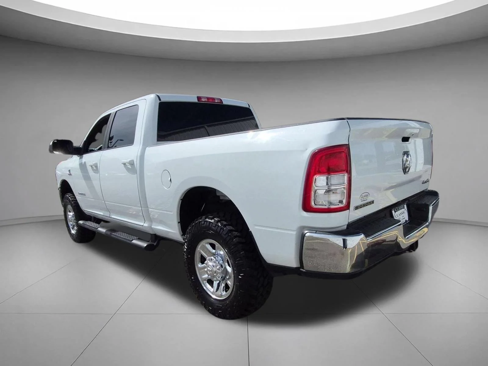 Used 2022 Bright White Clearcoat Ram Big Horn image 3
