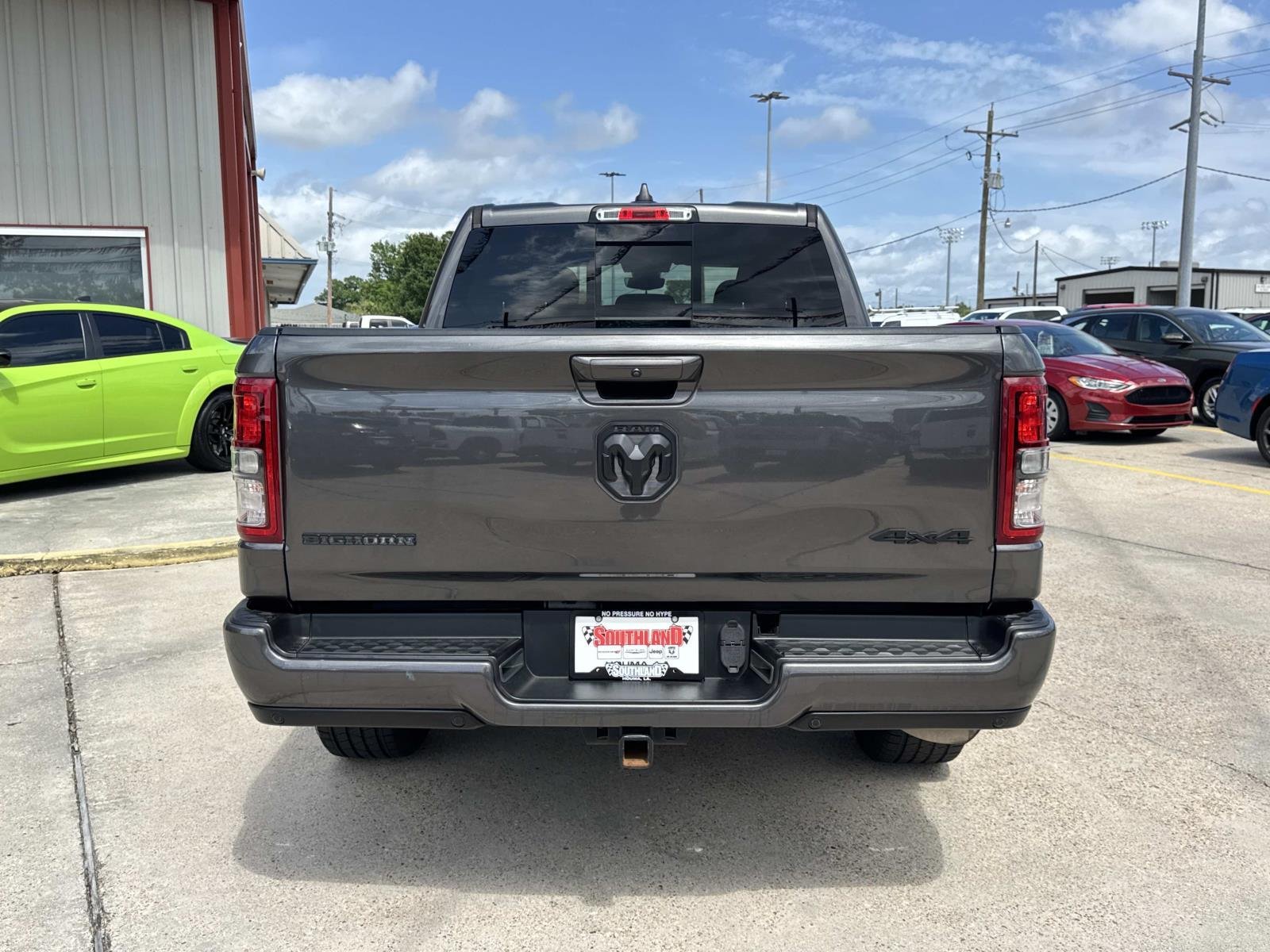 Used 2022 Granite Crystal Metallic Clearcoat Ram Big Horn image 6