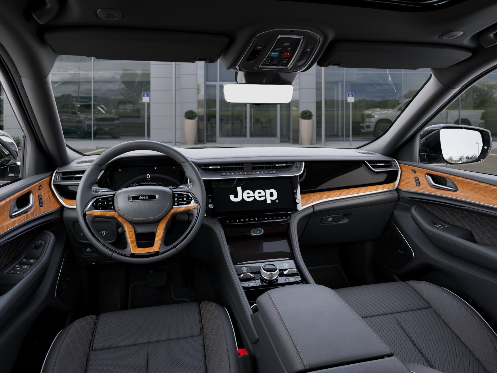 New 2026 Velvet Red Pearl-Coat Exterior Paint Jeep Summit image 14