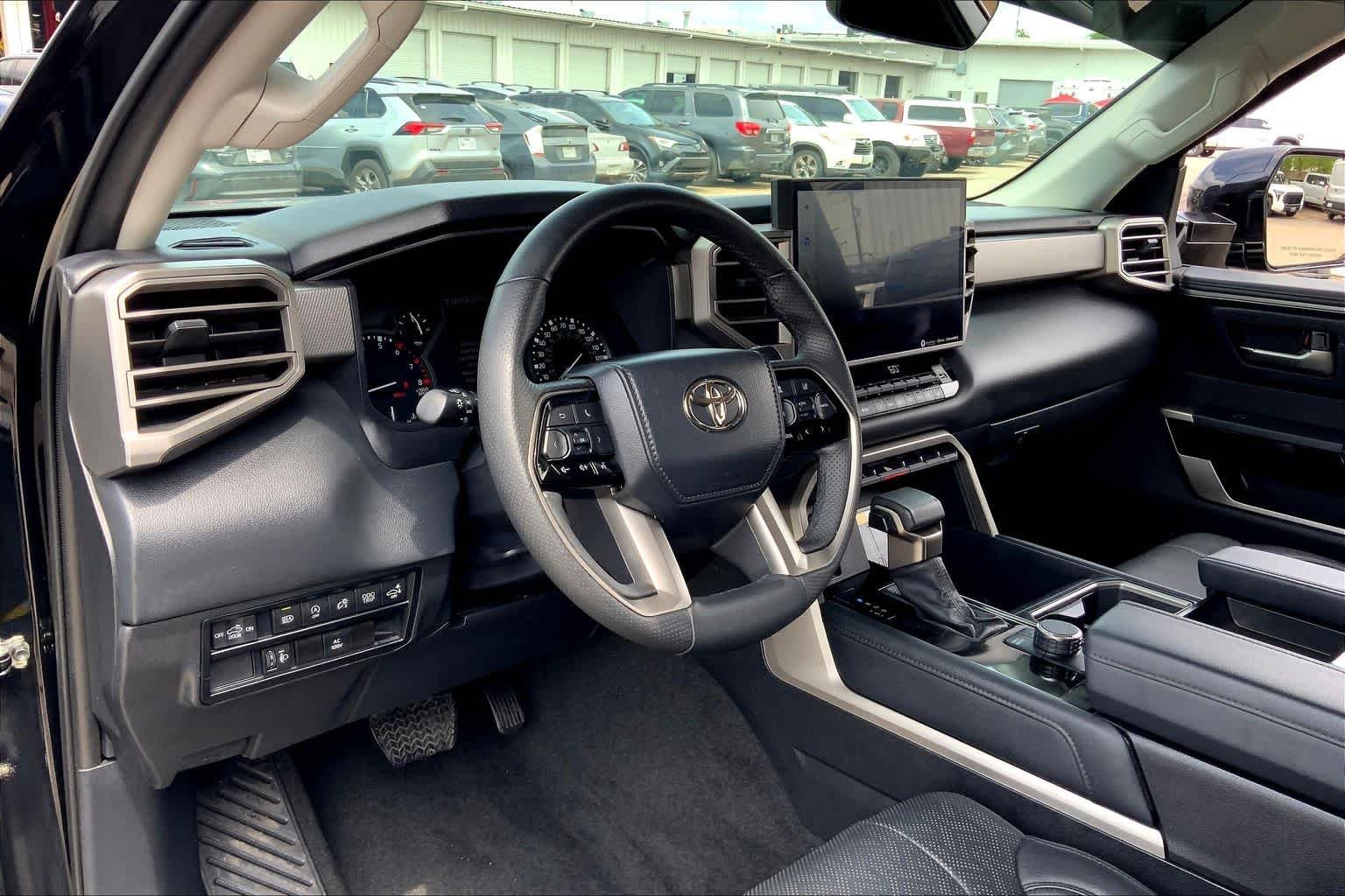 Used 2023 Midnight Black Metallic Toyota Limited image 18