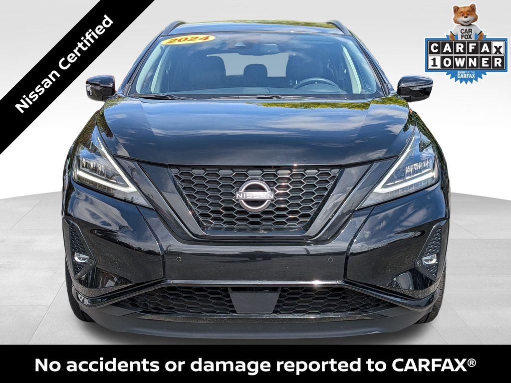 Certified Used 2024 Super Black Nissan SV image 3