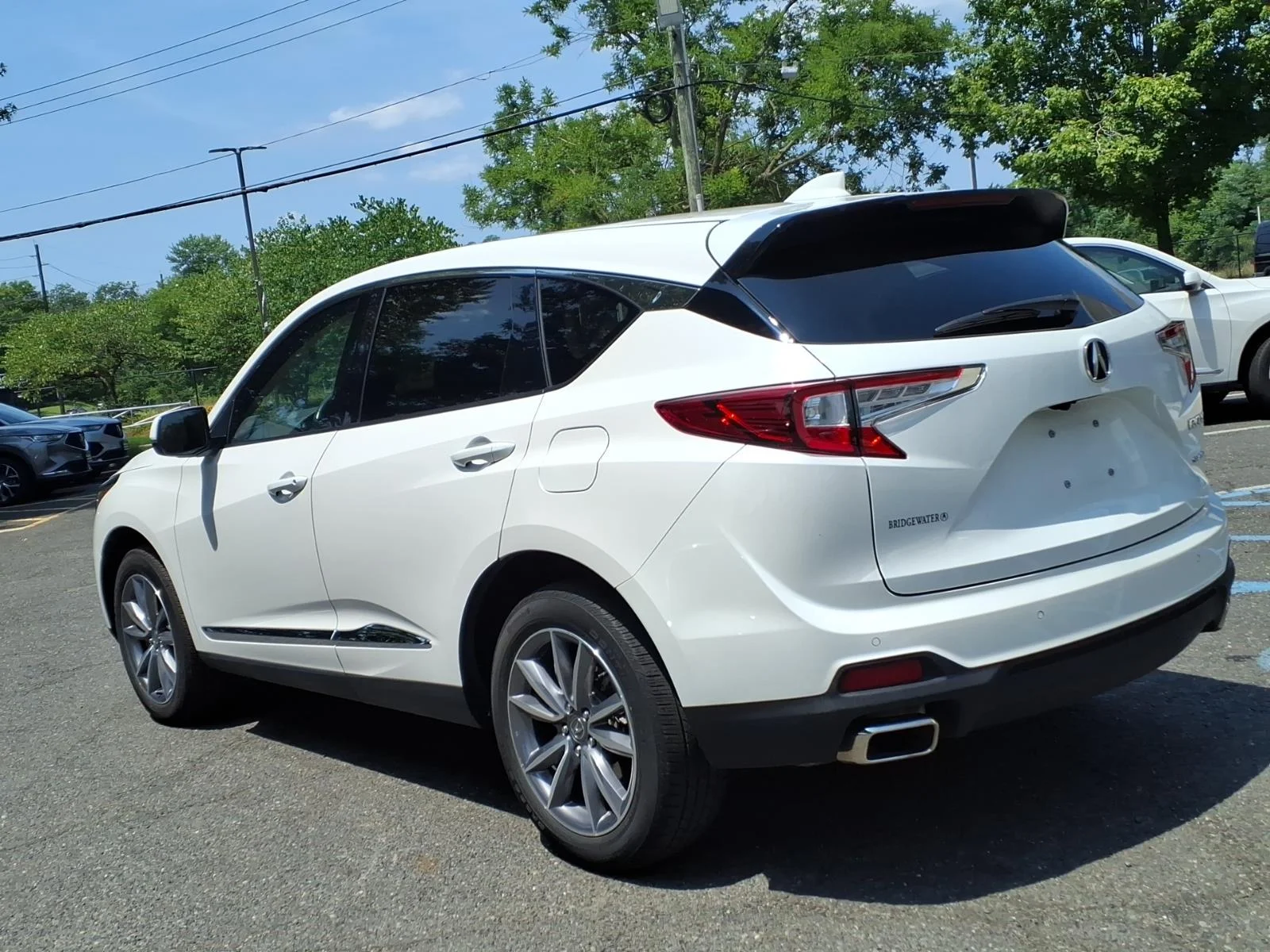 Used 2024 Platinum White Pearl Acura SH-AWD TECH image 6