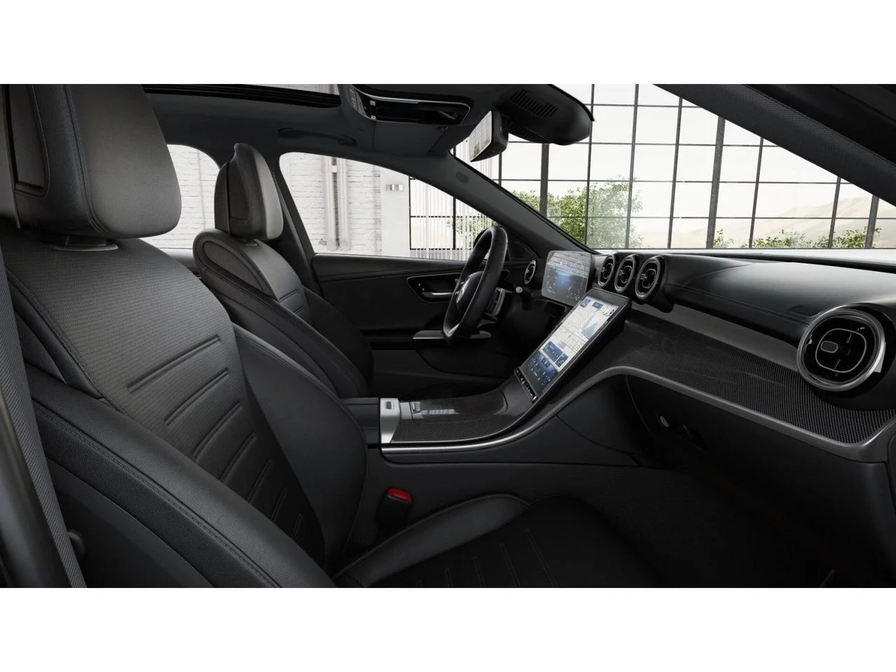 New 2026 Graphite Grey Metallic Mercedes-Benz C 300 image 4