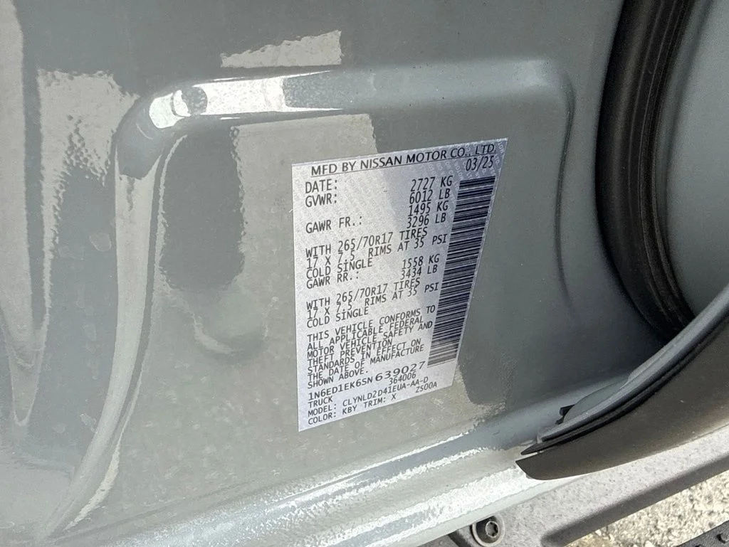 Used 2025 Gray Nissan PRO-4X image 35